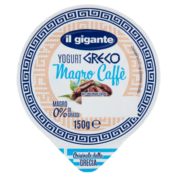 IL GIGANTE Yogurt Greco Magro Caffè 150 g