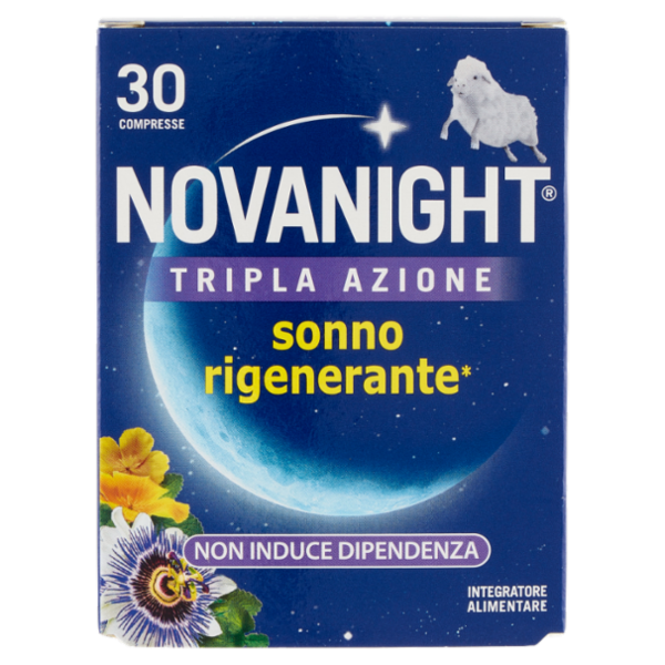 Novanight Tripla Azione sonno rigenerante* Compresse 30 x 0,975 g