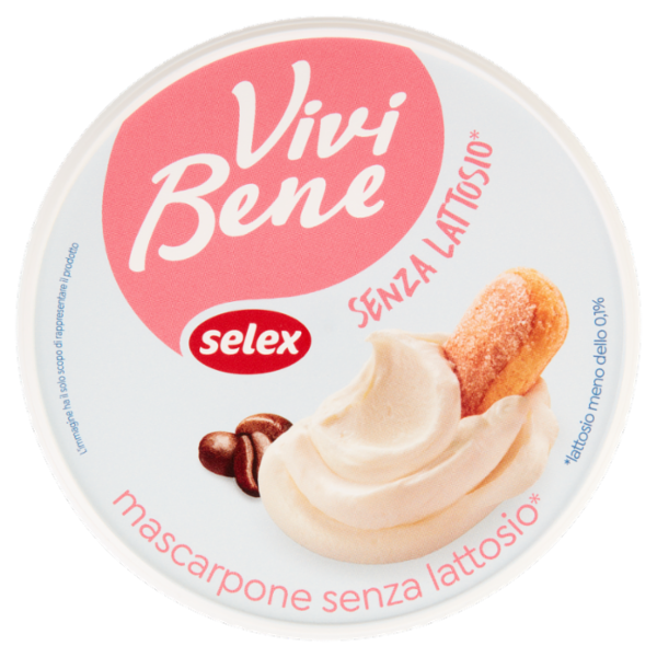 Selex Vivi Bene Mascarpone Senza Lattosio 250 g