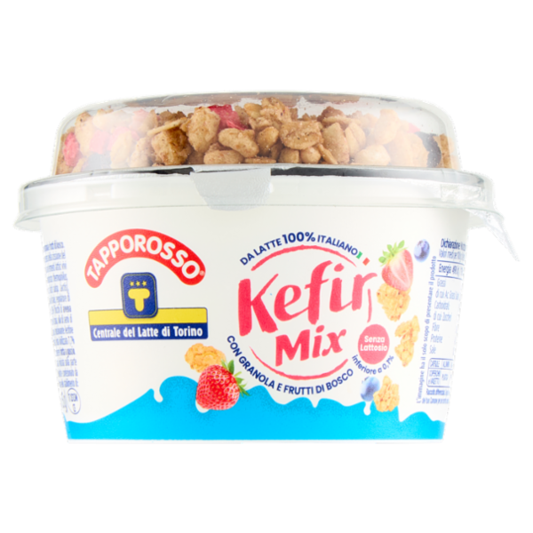 Tapporosso Kefir mix con Granola e Frutti di Bosco 150 g