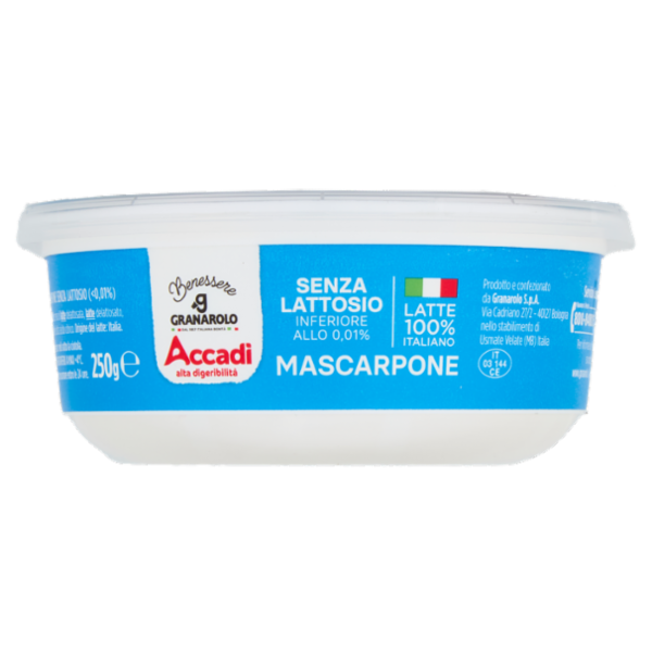 Accadì Benessere Mascarpone Senza Lattosio 250 g
