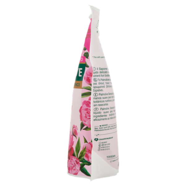 Palmolive Ricarica Sapone Liquido Mani Sensorial Experience rosa del Marocco e Peonia 900 ml