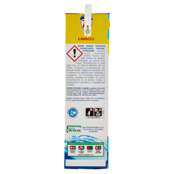 Omino Bianco Detersivo in Polvere Igienizzante 70 Lavaggi 3850 g