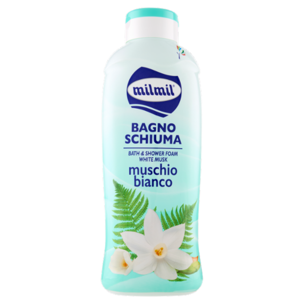 milmil Bagno Schiuma muschio bianco 1000 ml