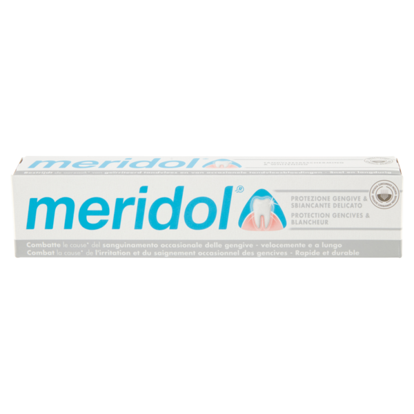 meridol dentifricio Sbiancante Delicato e Protezione Gengive 75ml
