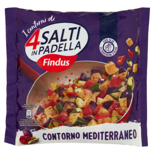 4 Salti in Padella Findus Contorno Mediterraneo 450 g