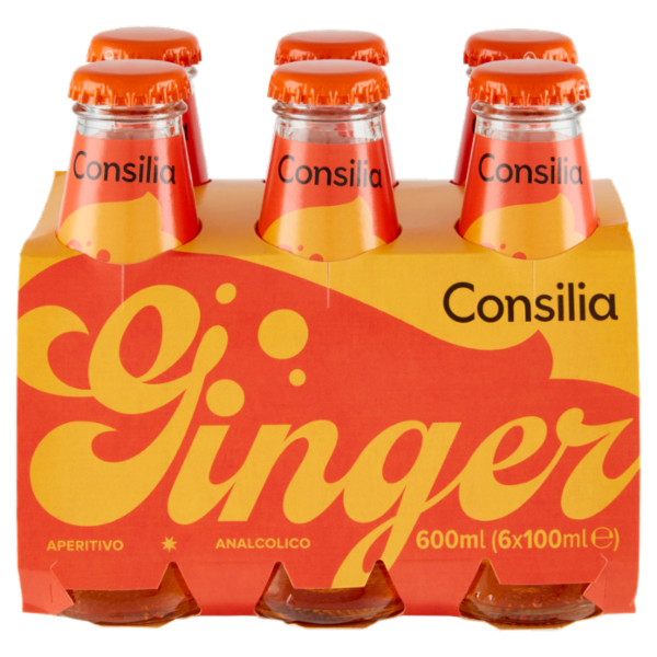 Consilia Aperitivo Analcolico Ginger 6x100 ml