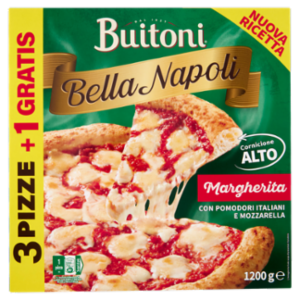 Buitoni Bella Napoli Margherita 3+1 Pizza Surgelata 1200 g