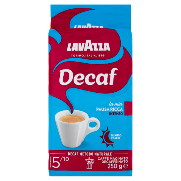 Lavazza Decaf Intenso Caffè Macinato 250 g