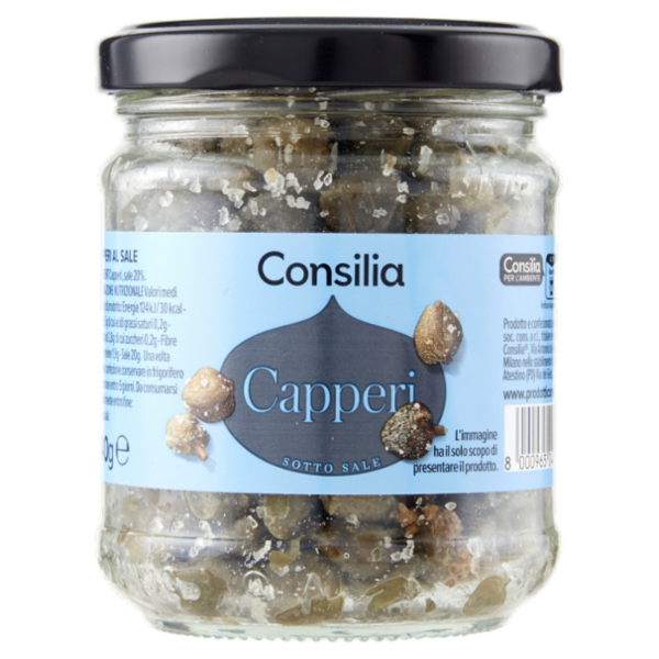 Consilia Capperi al Sale 140 g