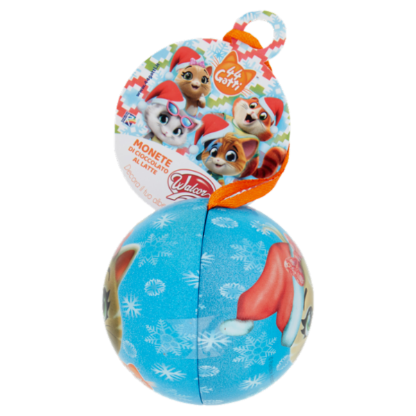 Walcor Monete di Cioccolato al Latte 44 Gatti 30 g