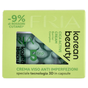 Fria Korean Beauty Cica Active Cream Crema Viso Anti Imperfezioni 50 Ml