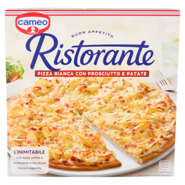 cameo Ristorante Pizza Bianca con Prosciutto e Patate 310 g