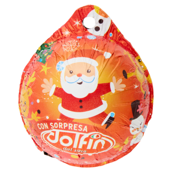 dolfin Sfera di Cioccolato Natale 30 g