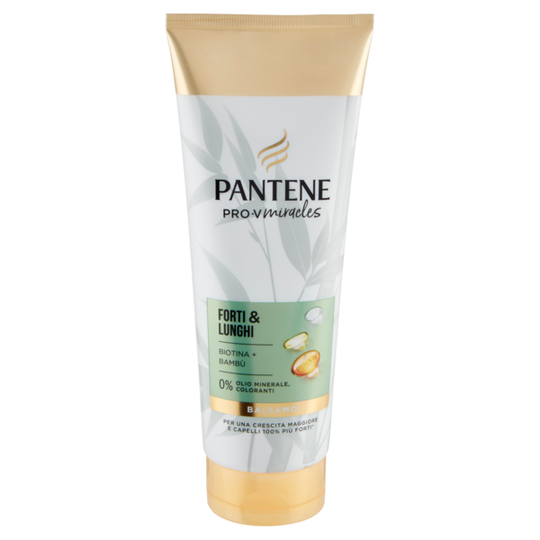Pantene Balsamo Miracles Forti & Lunghi con Biotina + Bambù 200 ml
