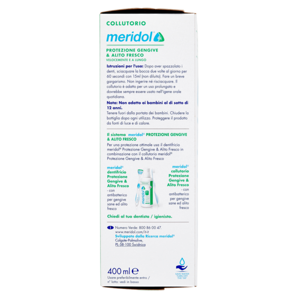 meridol collutorio Protezione Gengive e Alito Fresco 400 ml
