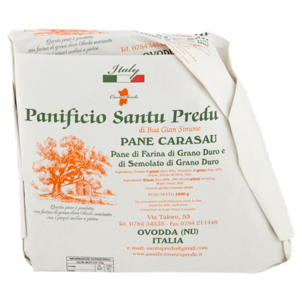 Panificio Santu Predu Pane Carasau 1800 g