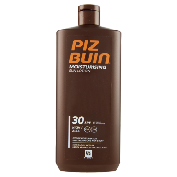Piz Buin Moisturising Sun Lotion SPF 30 Alta 400 ml