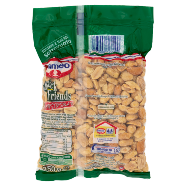 cameo Snack Friends Misto Salato Tostate e Salate Sottovuoto 250 g