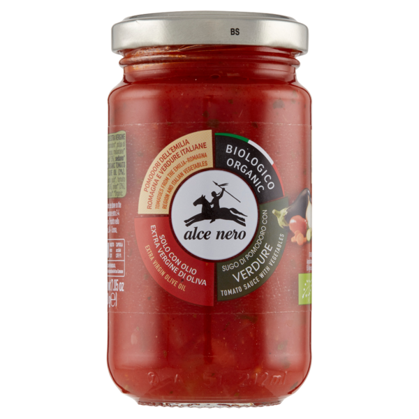 alce nero Sugo di Pomodoro con Verdure 200 g