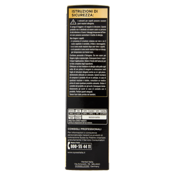 Syoss By Palette oleo intense Biondo Solare 9-10