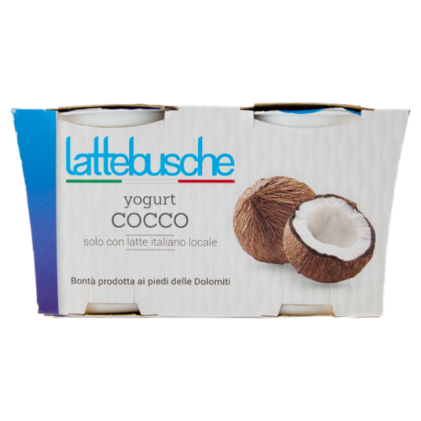 lattebusche yogurt Cocco 2 x 125 g