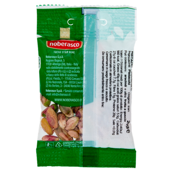 noberasco € 0,99 Pistacchi Sgusciati 20 g