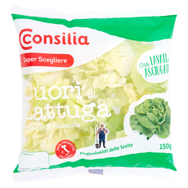 Consilia Saper Scegliere Cuori di Lattuga 150 g