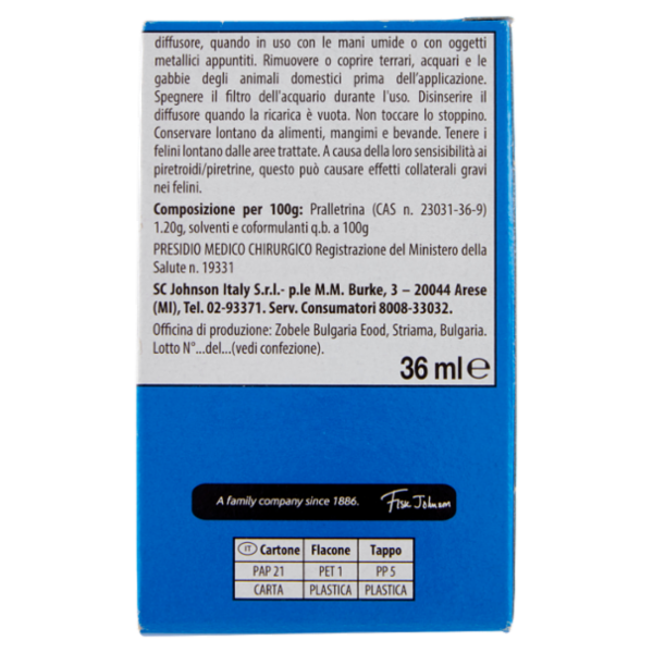 Raid Liquido Elettrico Ricarica, 60 Notti, Lavanda, 36ml
