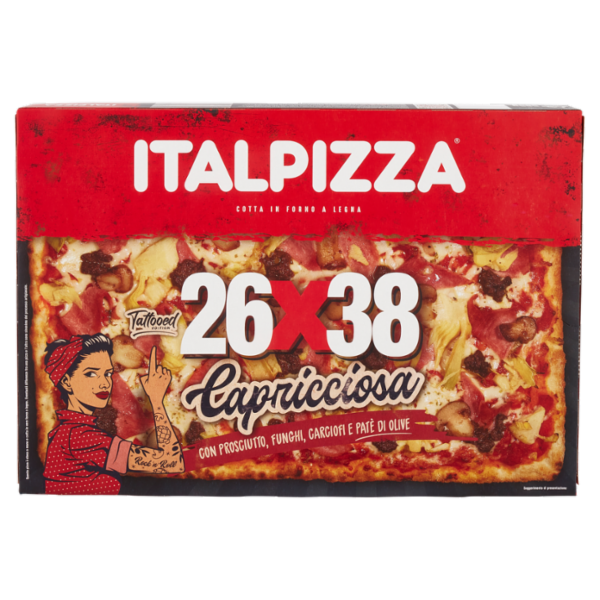 Italpizza 26x38 Capricciosa 585 g