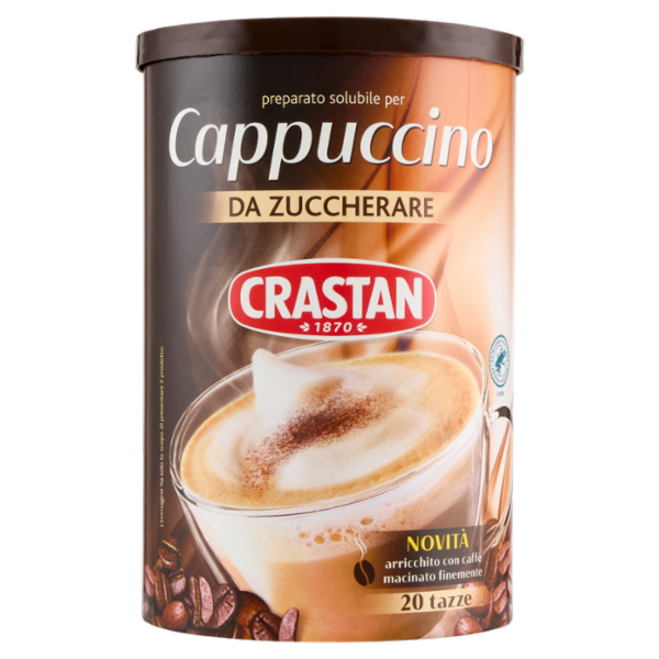 Crastan preparato solubile per Cappuccino da Zuccherare 250 g