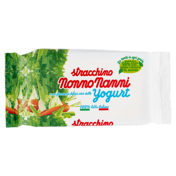 Nonno Nanni stracchino con fermenti lattici vivi dello Yogurt 250 g