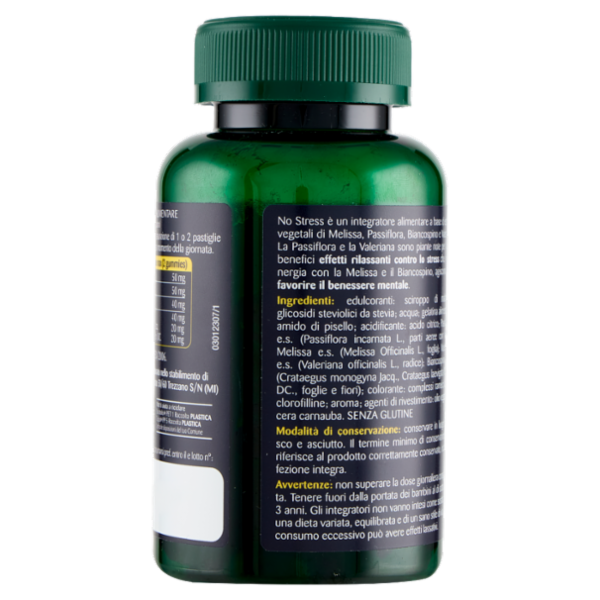 Matt Benessere No Stressss Gummies gusto mirtillo 30 pastiglie gommose 90 g