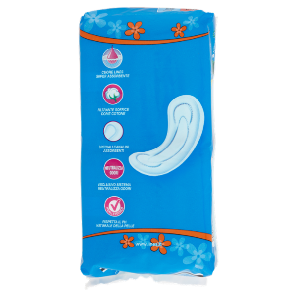 Lines Idea Sottile anatomico ripiegato 12 pz