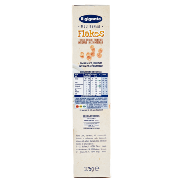 IL GIGANTE Multicereal Flakes 375 g