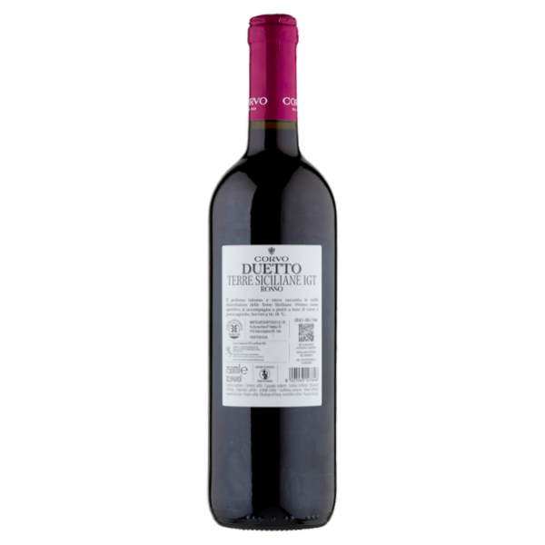 Corvo Duetto Terre Siciliane IGT Rosso 750 ml