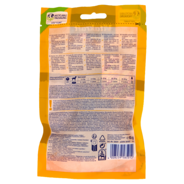 Vitakraft pure Lamb Bonas Ossi al calcio con carne di agnello 80 g