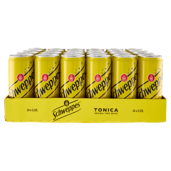 Schweppes Tonica lattina sleek 24 x 0,33 L