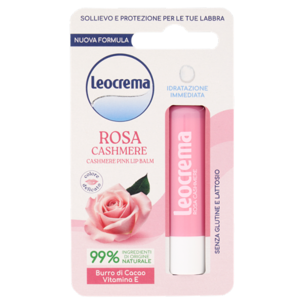 Leocrema Lip Balm Rosa Cashmere 5,5 ml