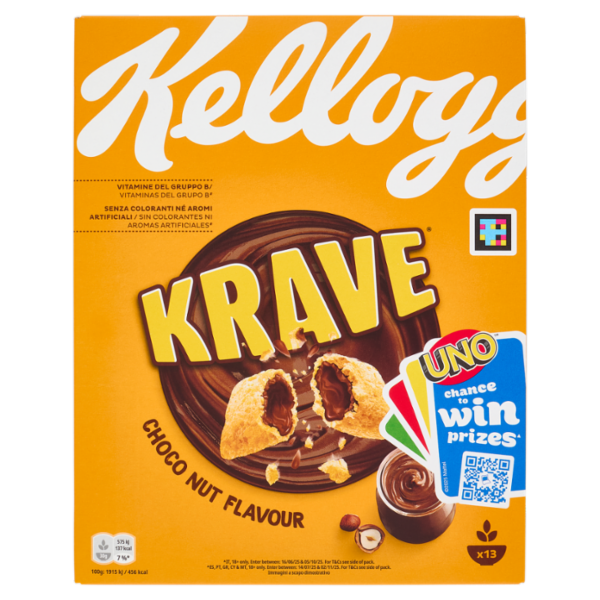 Kellogg's Krave Choco Nut Flavour 410 g