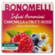 Bonomelli Infusi Armoniosi 100% Naturali Camomilla e Frutti Rossi 12 filtri 24 g