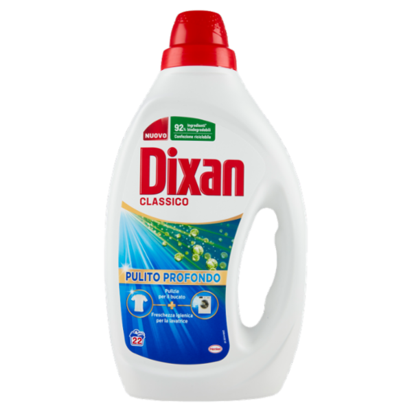 DIXAN Liquido Classico 22 Lavaggi 990 ml