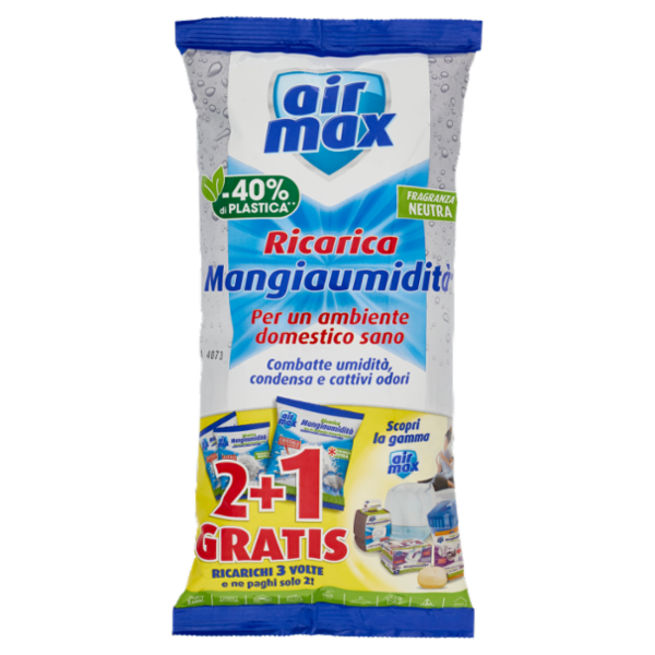 air max Mangiaumidità Ricarica Fragranza Neutra 1350 g