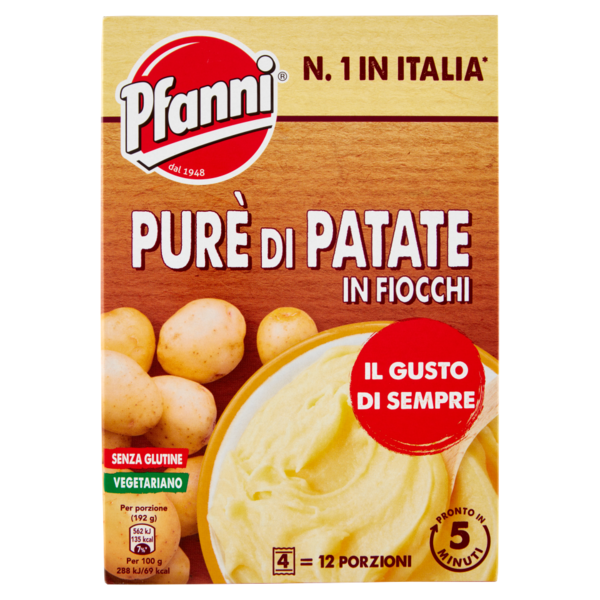 Pfanni Purè di Patate in Fiocchi 4 x 75 g