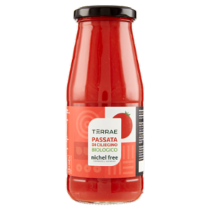 Terrae Passata Di Ciliegino Nichel Free Biologica 420 g