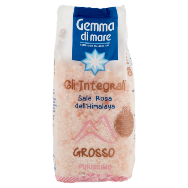 Gemma di mare Gli Integrali Sale Rosa dell'Himalaya Grosso 1000 g