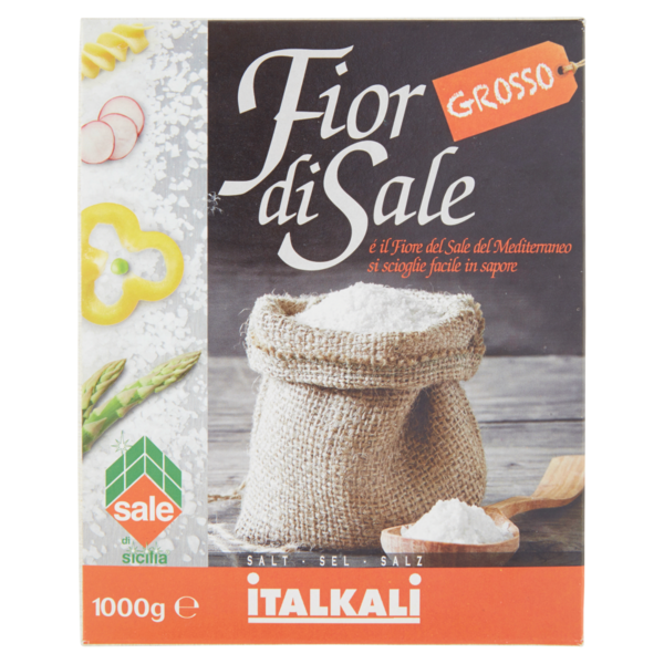 Sale di Sicilia Fior di Sale grosso 1000 g
