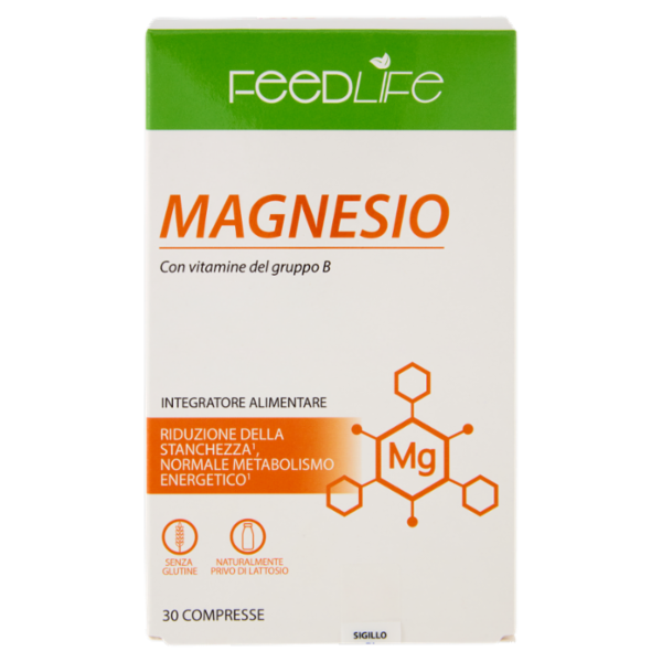 FeedLife Magnesio con vitamine del gruppo B Compresse 30 x 1,2 g