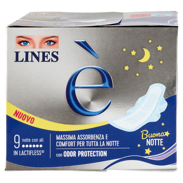 Lines è notte con ali 9 pz