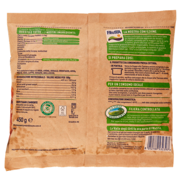 La Valle Degli Orti Zuppa alla Toscana 450 g